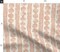 Geometric Stripes Herringbone Boho Block Print Neutral Custom Printed Fabric by Spoonflower Various Fabrics by the Yard or Fat Quarter